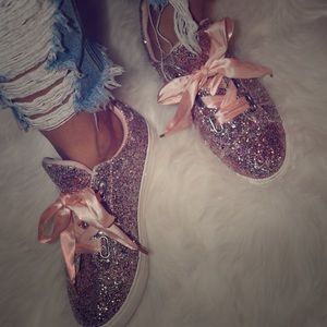 Glitter sneakers